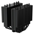 Alpenf&ouml;hn Matterhorn 2 Aurora Max CPU-K&uuml;hler, 250 W TDP, Dual-Tower, 2x 120-mm-PWM, ARGB - schwarz image number null