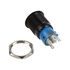 DimasTech Vandalism switch/button 19mm - Blackline - yellow image number null