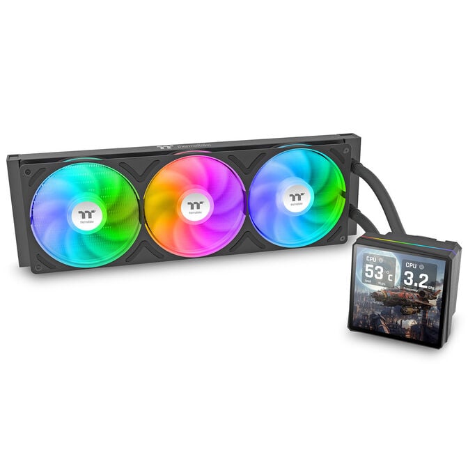 Thermaltake TH360 V3 Ultra ARGB Sync AiO Water Cooling &ndash; black image number 0