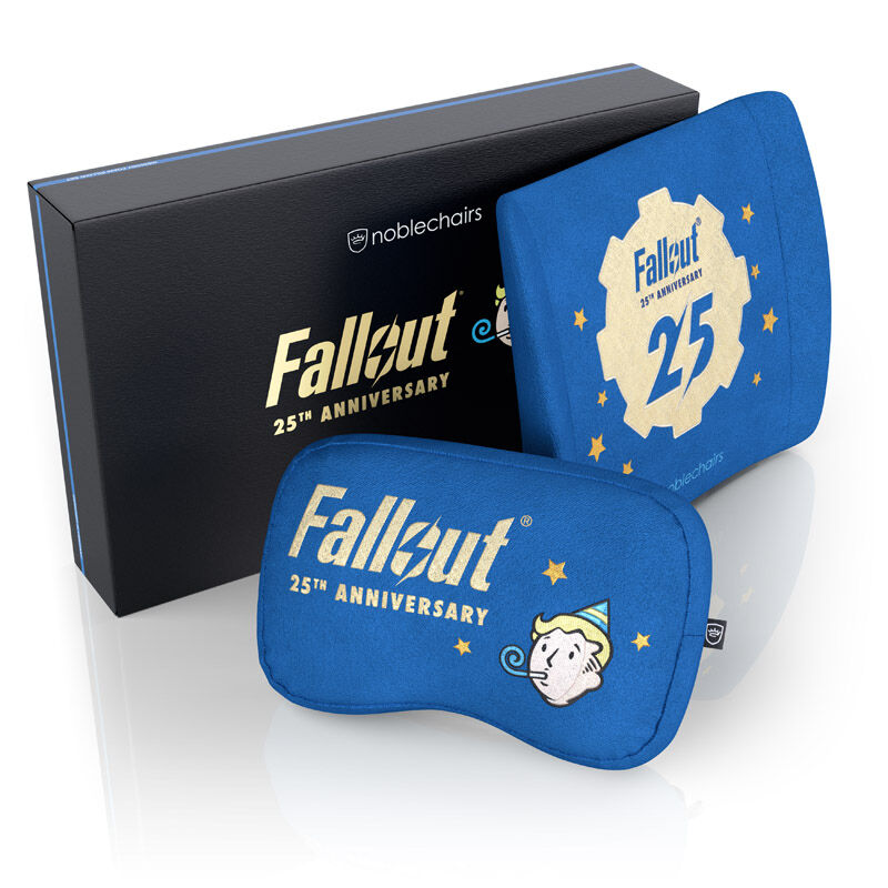 Noblechairs Memory Foam Kissen-Set - Fallout 25th Anniversary Edition