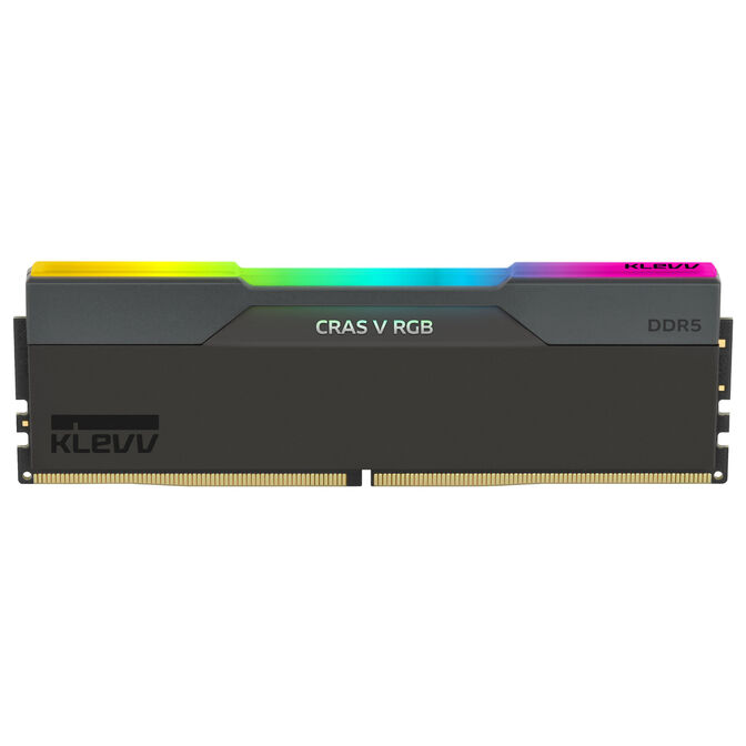 KLEVV CRAS V RGB DDR5-7200 RAM, CL34, XMP 3.0 & EXPO - 32 GB Dual-Kit, schwarz image number 1