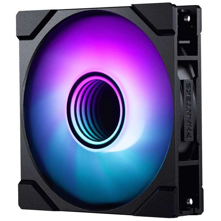 PHANTEKS M25 Gen2 PWM D-RGB Lüfter, 3er-Pack - 120mm, schwarz image number 1