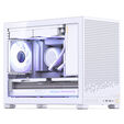 Jonsbo D32 PRO White PC-Geh&auml;use, Mini-Geh&auml;use, mATX, Tempered Glass - wei&szlig; image number null