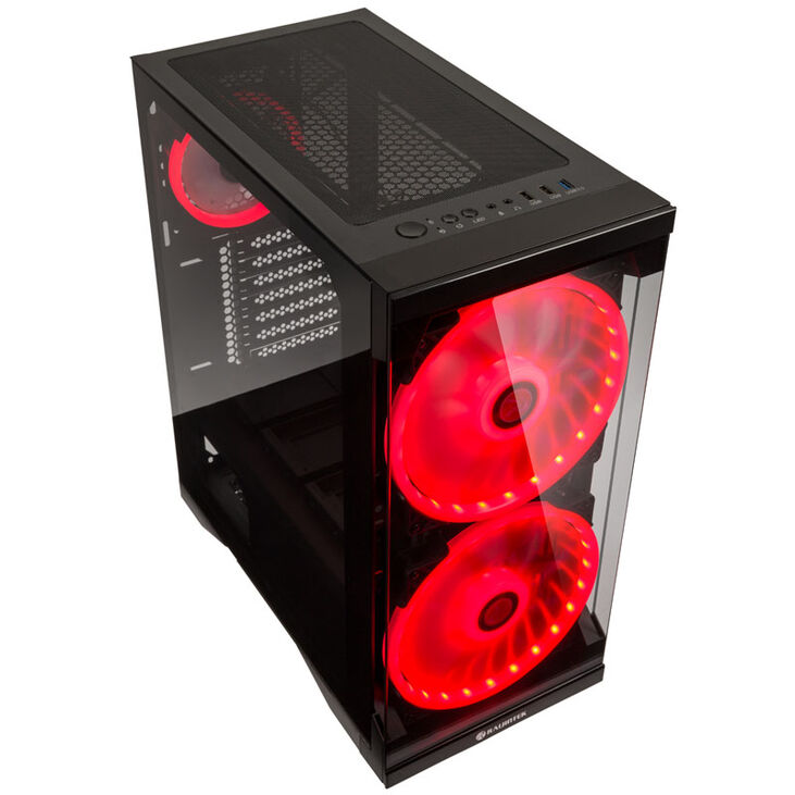 Raijintek Silenos Pro A-RGB Mid Tower - Black image number 1