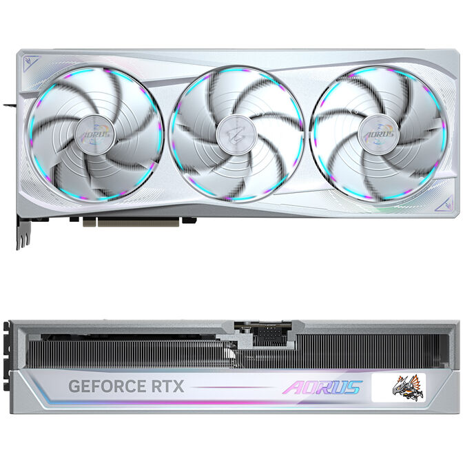 GIGABYTE Aorus GeForce RTX 5090 Master Ice 32G, 32768 MB GDDR7 image number 2