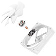 NZXT F140P V2 PWM Fan, Static Pressure - 140mm, White image number null