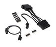 BitFenix Alchemy Connect 15x LED-Strip 30cm - blau image number null