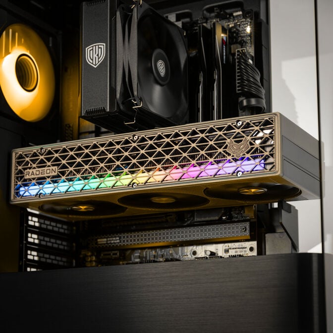 King Mod Systems Gaming PC, AMD Ryzen 7 9800X3D, RX 9070, 64 GB RAM - King Deal image number 5