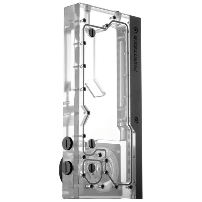 PHANTEKS R260C Reservoir - Acrylic Backplate, D5, DRGB-LED - Black image number 0