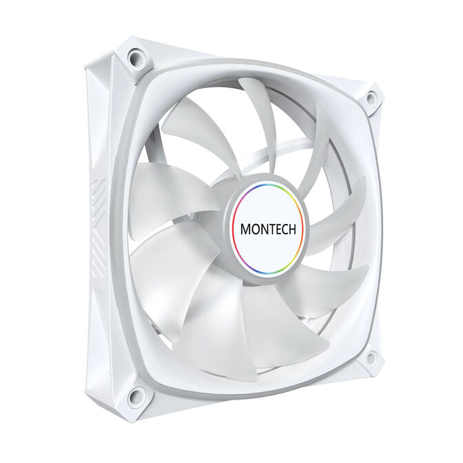 Montech AX120 PRO PWM L&uuml;fter, DRGB - 120mm, wei&szlig; image number 5