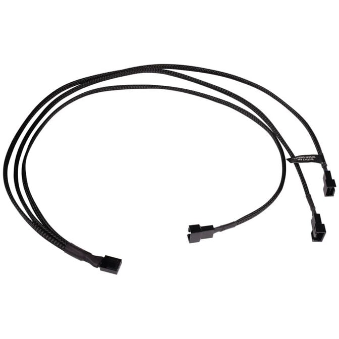 Alphacool Y-Splitter 4-Pin auf 3x 4-Pin PWM 60cm - schwarz image number 0