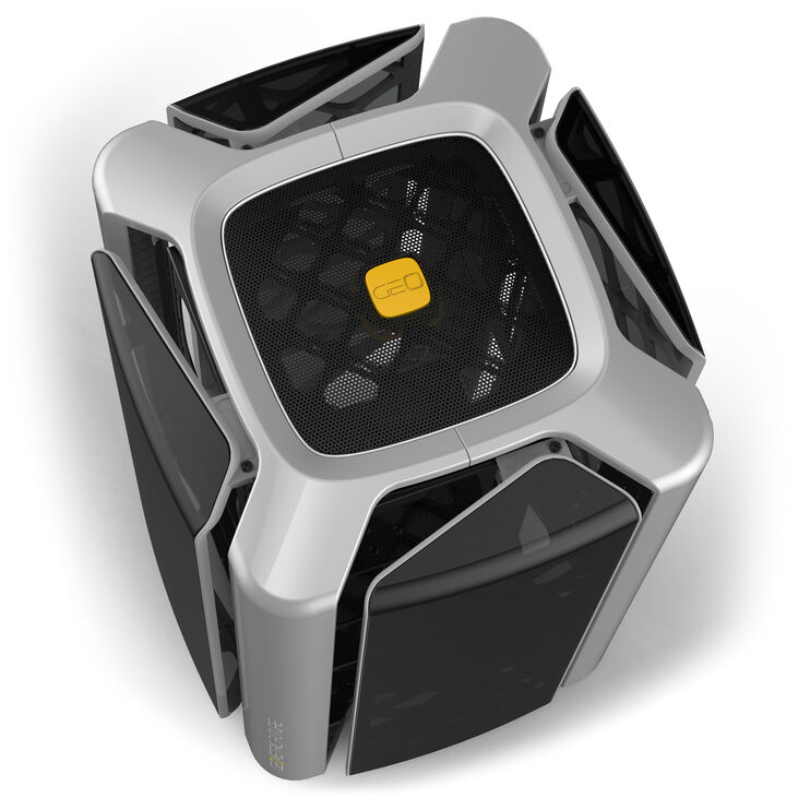 Geometric Future M2 THE ARK case, TG - grey image number 1
