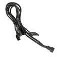 Kolink 1-4 PWM L&uuml;fter Splitterkabel - 35 cm, geflochten, schwarz image number null