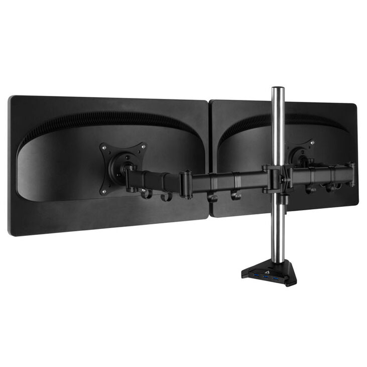 Arctic Monitorhalterung Z2 Pro (Gen 3) mit USB 3.0 Hub - schwarz matt image number 1