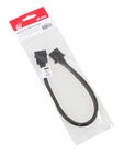 Akasa 4-Pol Molex Verl&auml;ngerung gesleevt - 30cm black image number null