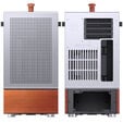 Jonsbo T7 PC-Geh&auml;use, Midi-Tower, mATX, Tempered Glass - silber image number null