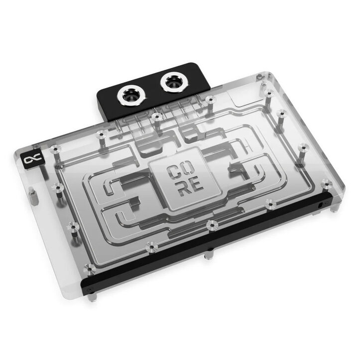 Alphacool Core GeForce RTX 5090 Reference GPU Water Cooler, ARGB, with Backplate - Acrylic image number 1