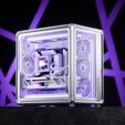 Jonsbo X400 PC-Geh&auml;use, Midi-Tower, ATX, Tempered Glass - wei&szlig; image number null