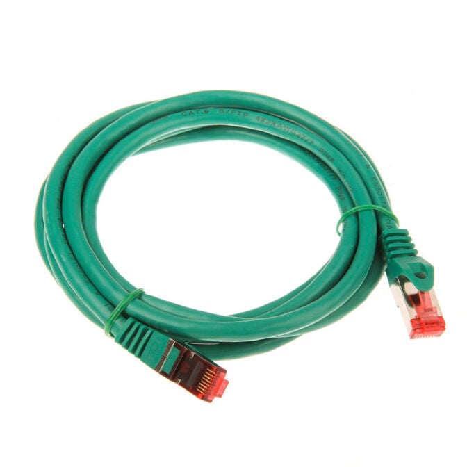 InLine Patchkabel Cat.6, S/FTP (PiMf), 250MHz, gr&uuml;n - 2m image number 1