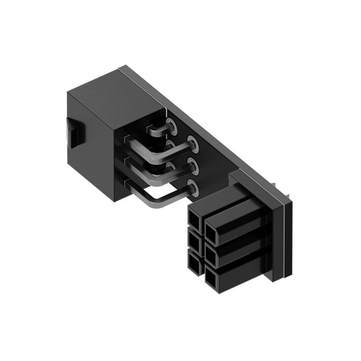 Singularity Shift Motherboard 6pin PCIE 90 Grad Adapter image number 1