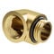 Barrow Dazzle Adapter 90 Grad G1/4 Zoll AG auf G1/4 Zoll IG - gold