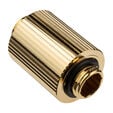 EK Water Blocks EK-Quantum Torque G1/4 Inch Extension Straight MM 28 - gold image number null