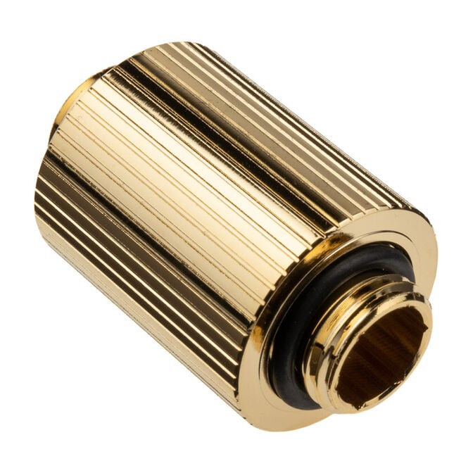 EK Water Blocks EK-Quantum Torque G1/4 Inch Extension Straight MM 28 - gold image number 0