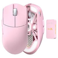 Lamzu Maya X Gaming Maus, 8K, Wireless - Pink