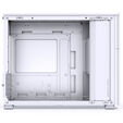 Jonsbo D31 Screen Micro-ATX Geh&auml;use, Tempered Glass - wei&szlig; image number null