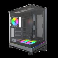 Montech Sky 3 PC Case, Mid Tower, ATX, ARGB, Tempered Glass - Black