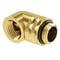Barrow Dazzle Adapter 90 Grad G1/4 Zoll AG auf G1/4 Zoll IG - drehbar, gold