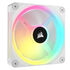 Corsair iCUE LINK QX120 RGB Series, PWM fan, 3-pack including RGB controller - 120mm, white, Starter image number null