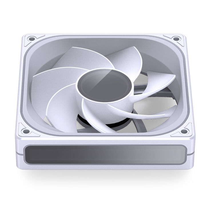 Jonsbo ZB-120 Fan, Reverse Blade, PWM, ARGB - 120mm, white image number 5