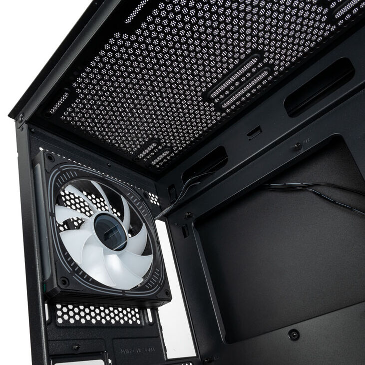 Kolink Unity Peak ARGB Midi-Tower Showcase, Tempered Glass - schwarz image number 9