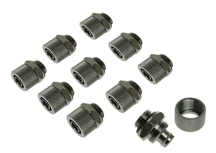 Wasseranschluss-Set 11/8mm - black image number 0