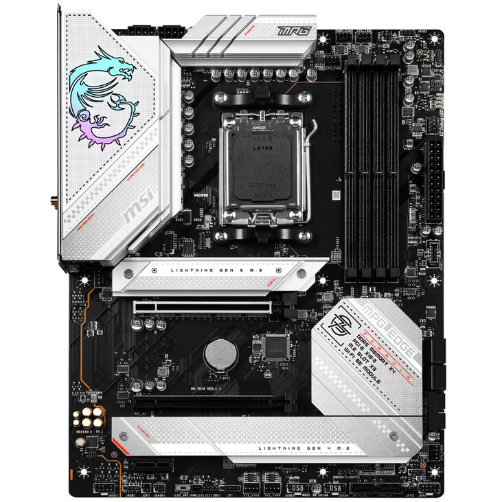 MSI MPG B650 Edge WiFi, Socket AM5, AMD B650, ATX - DDR5 image number 2