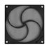 SilverStone SST-FF125B magnetischer Highflow Staubfilter, schwarz - 120mm image number null