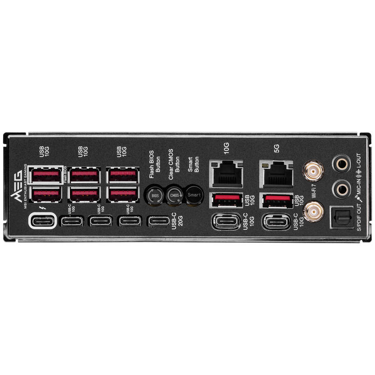 MSI MEG Z890 Godlike Mainboard, Sockel LGA 1851, Intel Z890, E-ATX, DDR5 image number 2