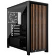 Corsair FRAME 4000D RS Wood PC Case, Mid-Tower, E-ATX - Wood, Black image number null