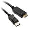 InLine DisplayPort zu HDMI Konverter Kabel, 4K/60Hz, schwarz - 3m