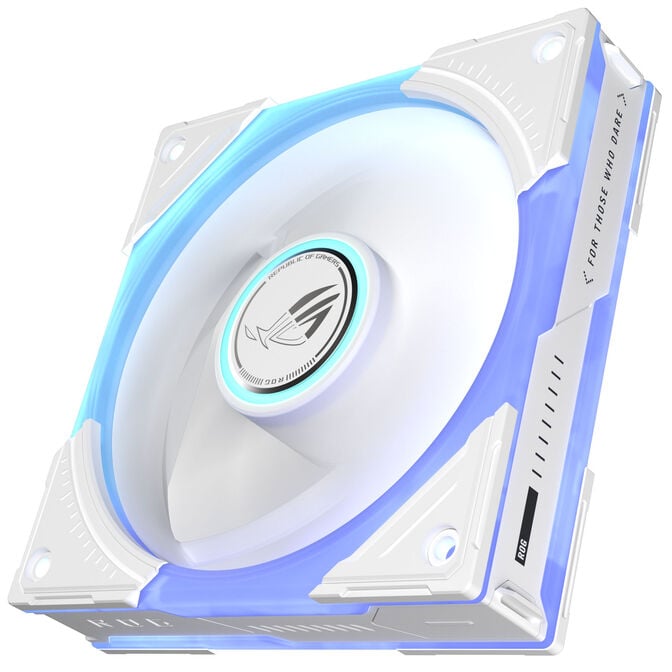 ASUS ROG Eurux GR120 ARGB PWM Fan - Reverse Blade, 3-Pack, white image number 10