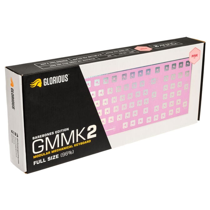 Glorious GMMK 2 Full-Size Tastatur, Gateron Brown, GPBT-Nebula-Keycaps, DE-Layout - King Deal image number 9