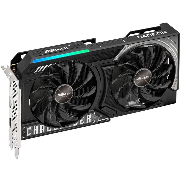 ASRock Radeon 9060 XT CL Graphics Card, 16384 MB GDDR6 image number 4