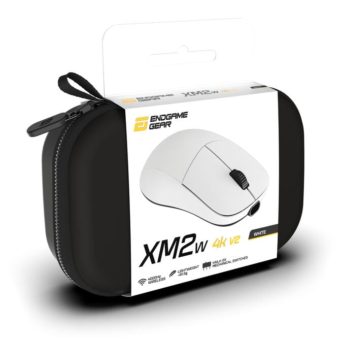 Endgame Gear XM2w 4k v2 Gaming-Maus, 4.000Hz - wei&szlig; image number 14