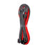 CableMod C-Series PRO ModMesh 12VHPWR to 3x PCI-e Kabel for Corsair - 60cm, carbon/red image number null