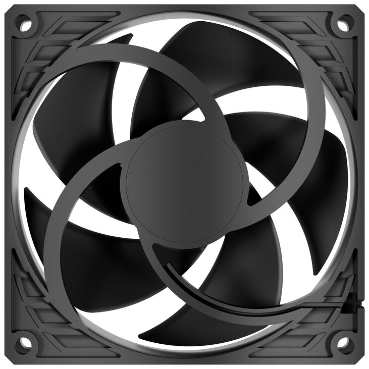 ARCTIC P9 PST CO PWM fan - 92mm, black image number 3