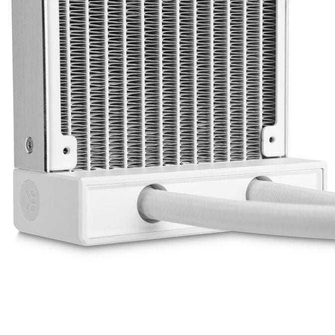 EK Water Blocks EK-Nucleus AIO CR360 Lux D-RGB AIO Cooler - 360 mm, White image number 6