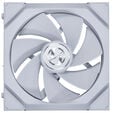Lian Li UNI FAN SL FLEX Wireless PWM-L&uuml;fter, ARGB, Unendlichkeitsspiegel - Reverse Blade, 120mm, wei&szlig; image number null