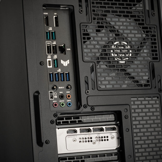 KingForge Gaming-PC Platin, AMD Ryzen 7 7800X3D, RTX 5070 Ti, Phanteks Eclipse G400A &ndash; Fertig-PC image number 9