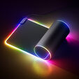 Hyte CNVS Intense Play Mat qRGB Gaming Mousepad - black image number null